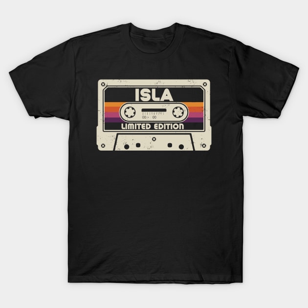 Isla Name Limited Edition T-Shirt by Saulene